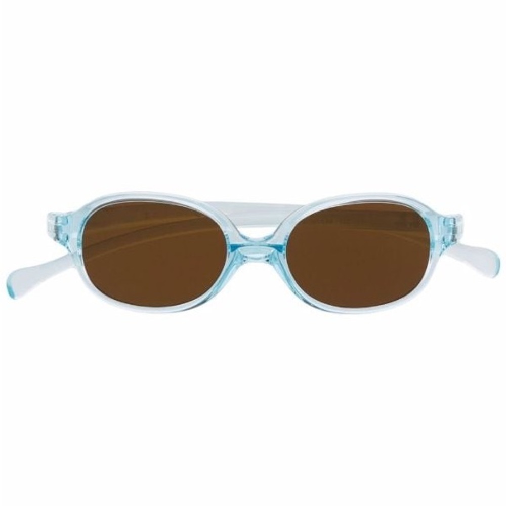Rayban junior transparent round-frame sunglasses